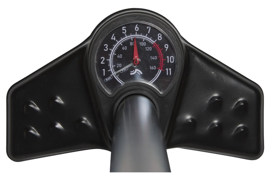 CRIVIT XL floor pump with pressure gauge