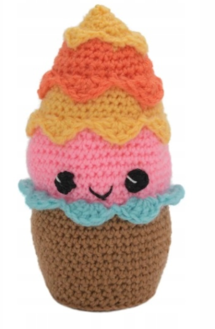DIY crochet kit for CRELANDO ICE CREAM figurines
