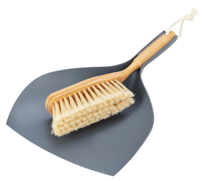 Livarno home Sweeping set, 2 pieces (gray)