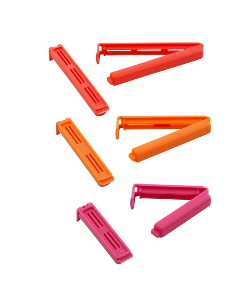 Livarno Home Set of plastic bag clips 24 pcs combined