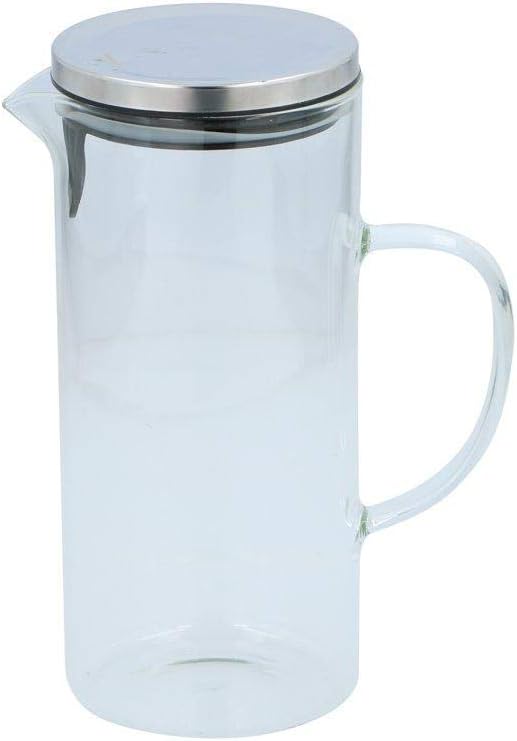 Glass jug with lid - 1.3 liters