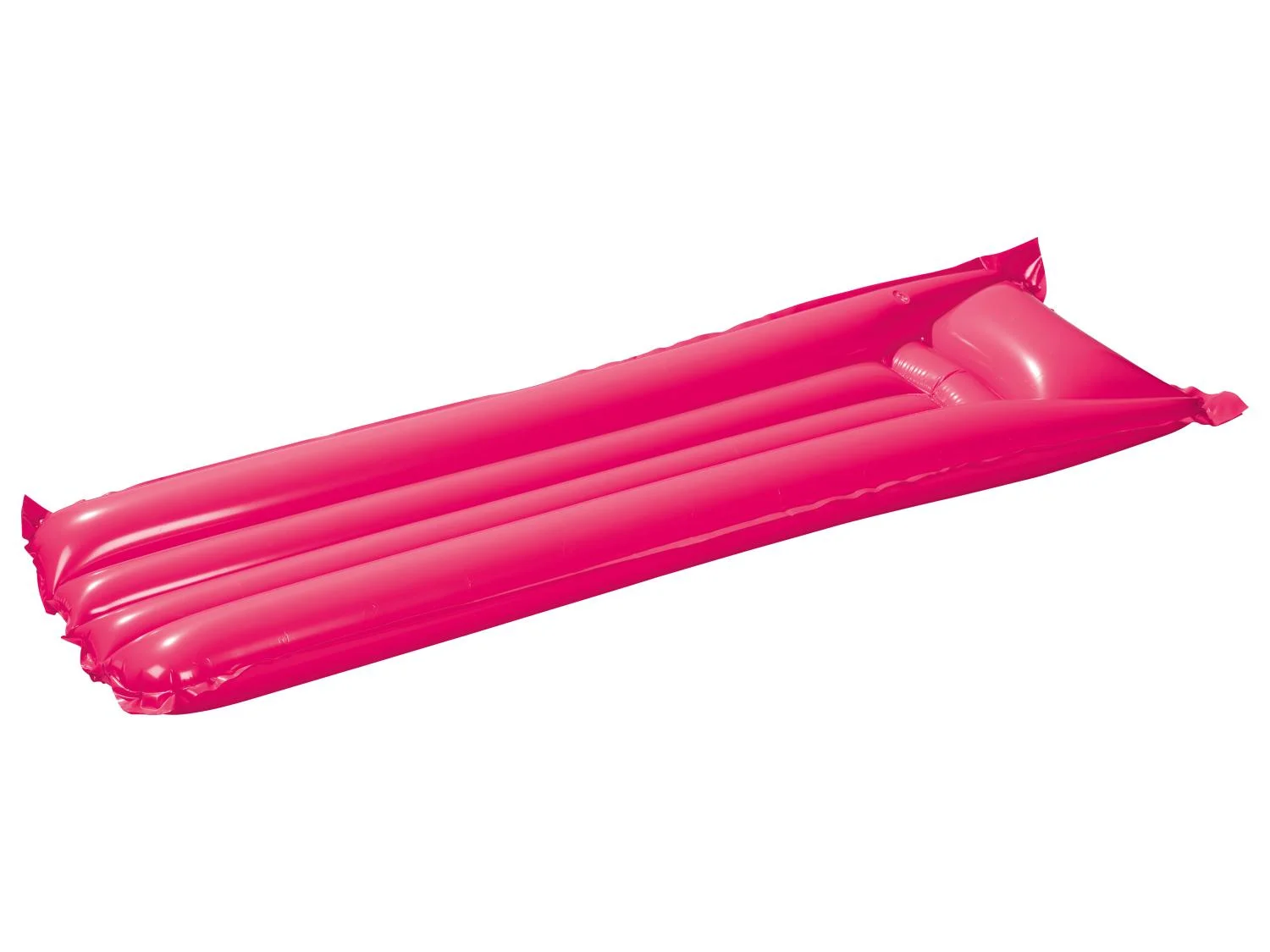 CRIVIT Inflatable water mattress for swimming and sunbathing, 174 x 59 cm, pink