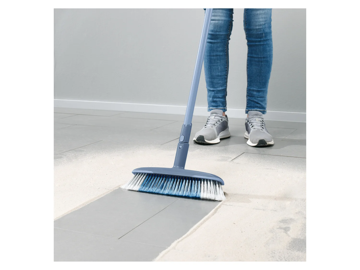 Livarno Home Cleaning Foam head + Scrubbing Brush head + Handle (3 pieces)