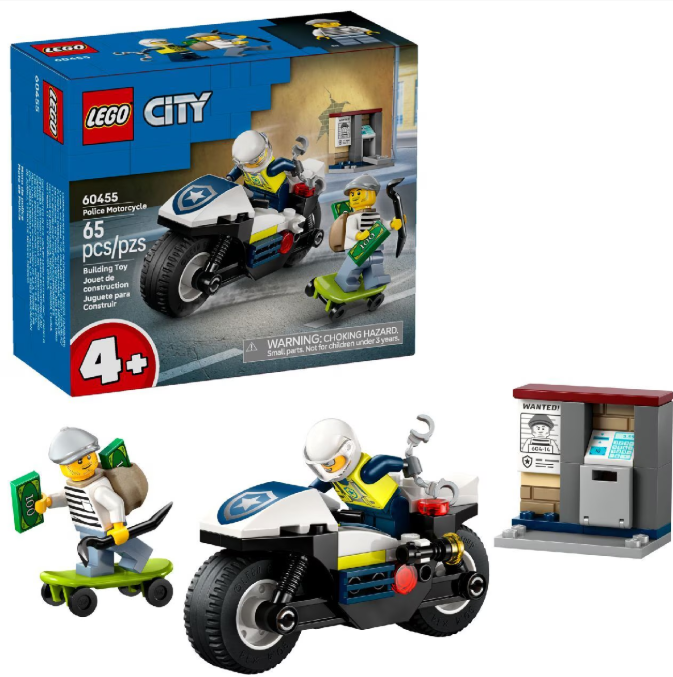 LEGO® Police Motorcycle Chase (60455-LEGO)