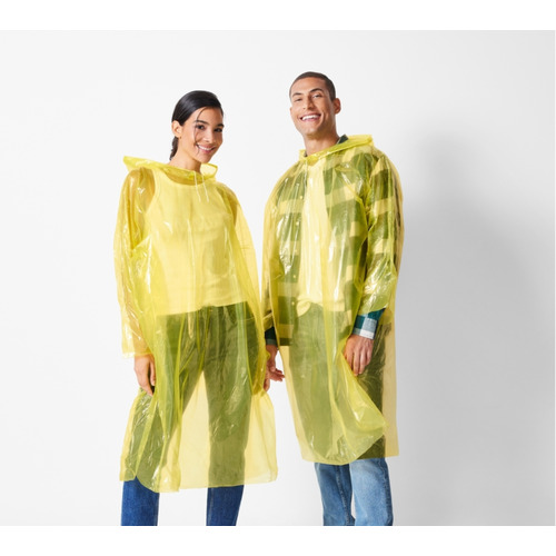 Rain Poncho, Yellow