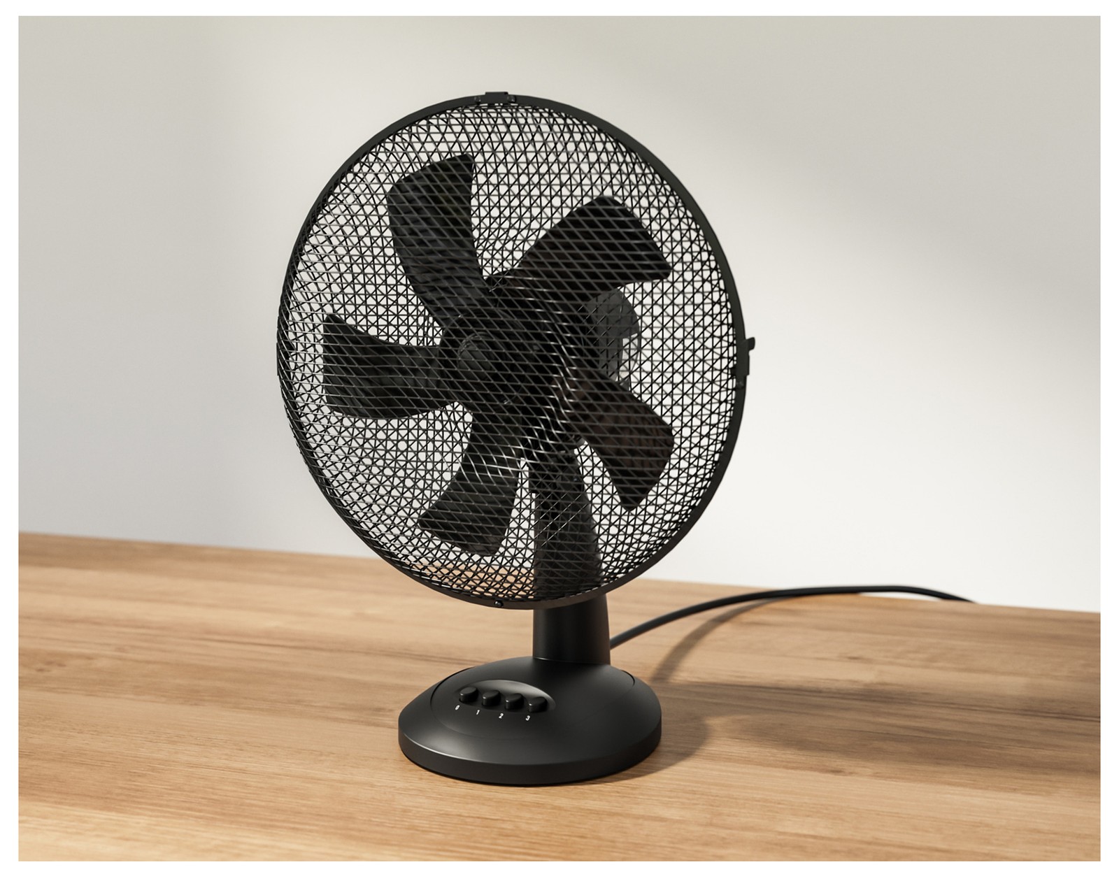 SILVERCREST Table Fan STV 30 A2 – 40W, 30cm, 3 speeds, oscillation