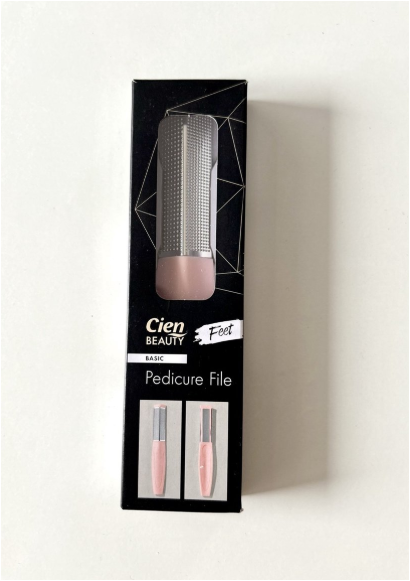 Cien Beauty foot file for removing calluses - Pink
