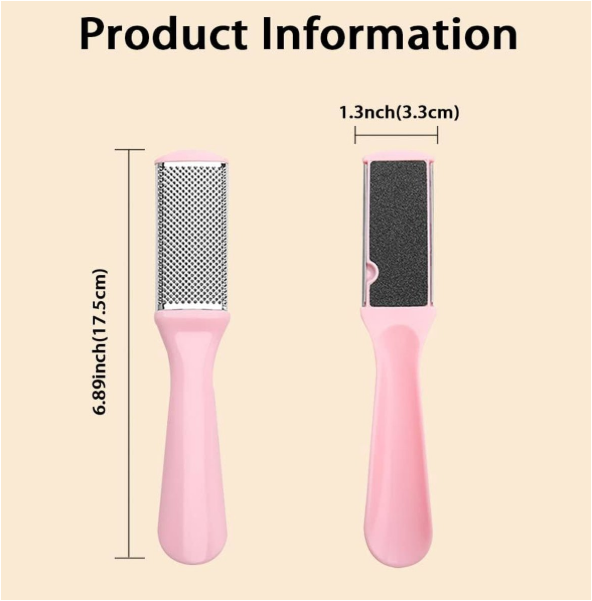 Cien Beauty foot file for removing calluses - Pink
