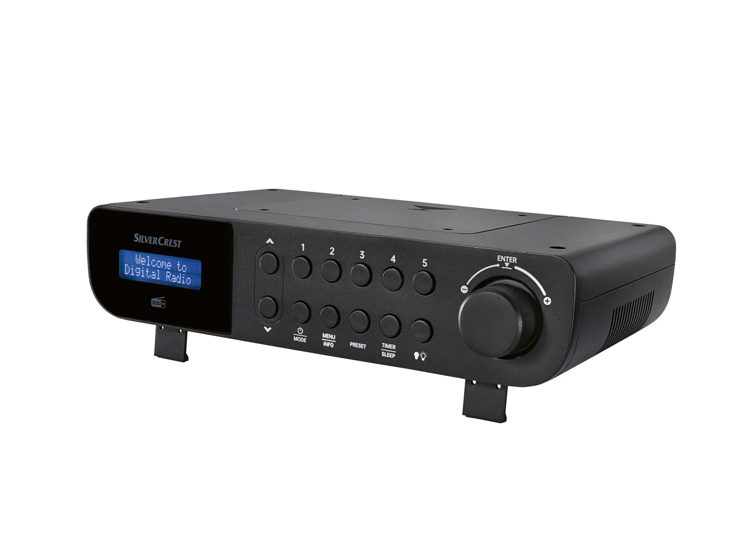 SWITCH ON DAB+Kitchen Radio - Black