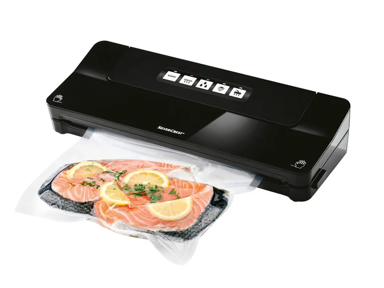 Vacuum sealer packaging machine SILVERCREST + 3M FILM (black)