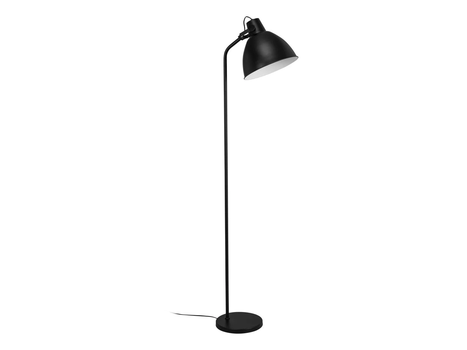 LED floor lamp with adjustable shade