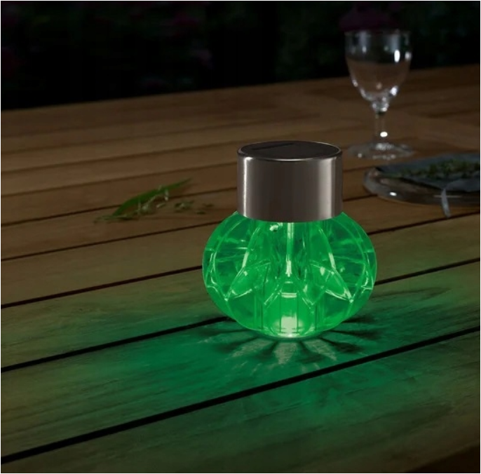 LIVARNO home Decorative LED solar lamp - GREEN