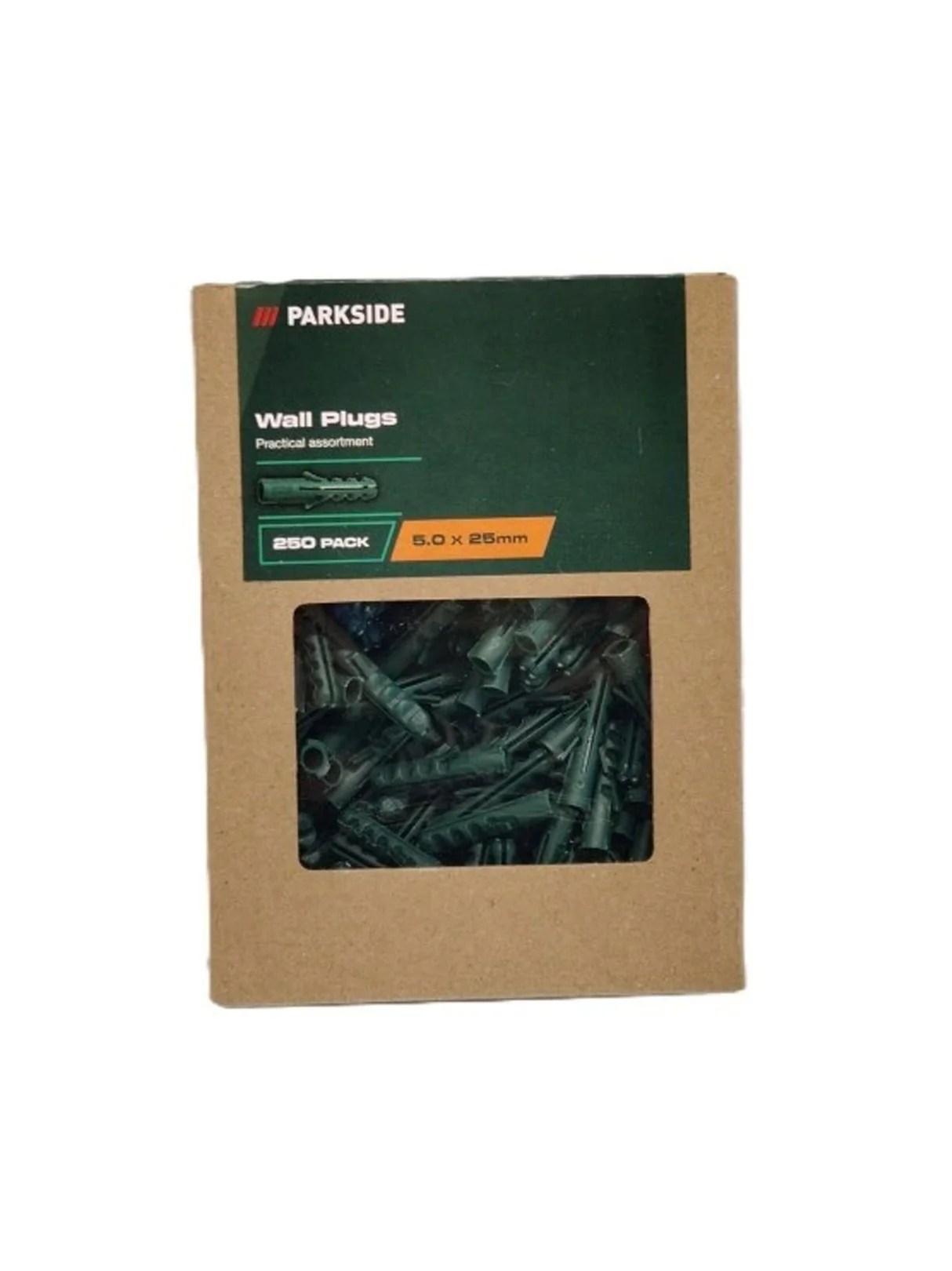 Parkside 5.0 x 25mm Dowel Set 250 Pieces