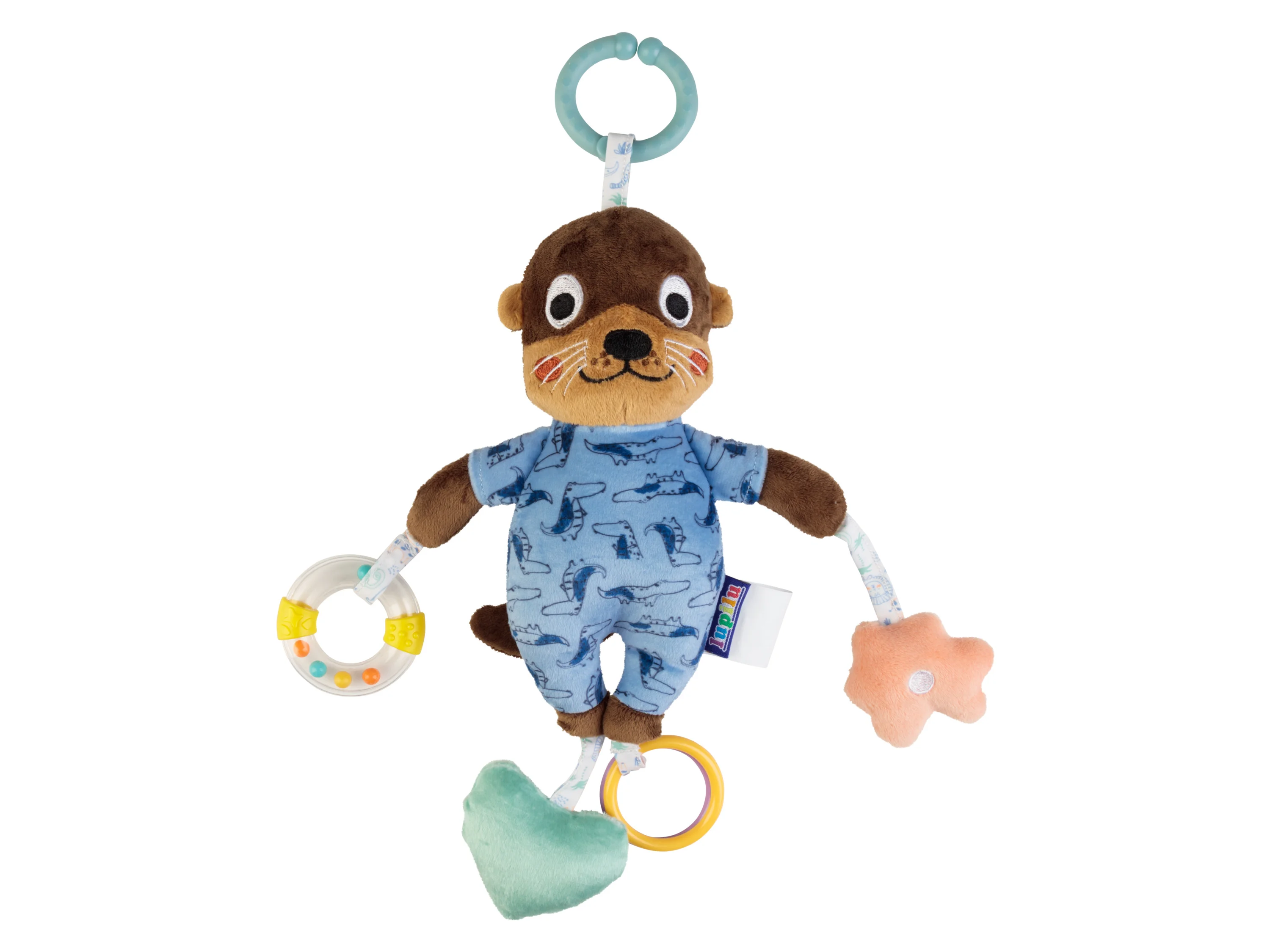 LUPILU Plush Soft Activity Cube stroller charm