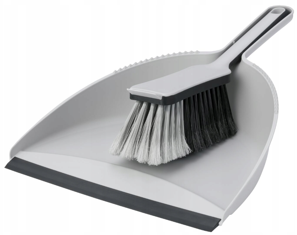 LIVARNO home Household broom and dustpan - GRAY