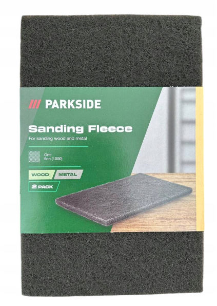 Parkside ABRASIVE NON-WOVEN FABRIC 240 gr 150x200 2 pcs