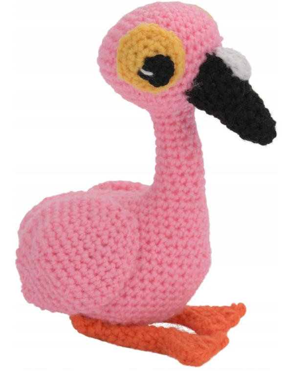 Crelando DIY Pink Flamingo Crochet Kit