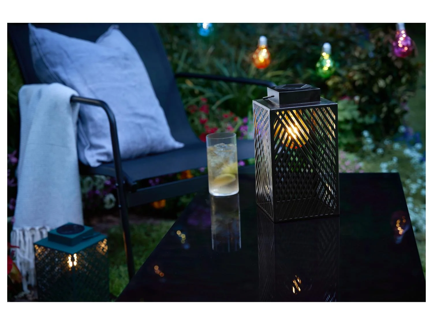 Livarno home Solar LED light, 24.5 cm (black)