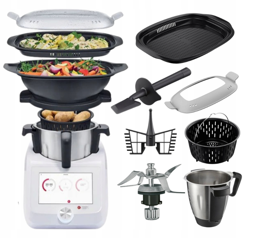 Original SilverCrest Monsieur Cuisine Smart Kitchen Robot WHITE