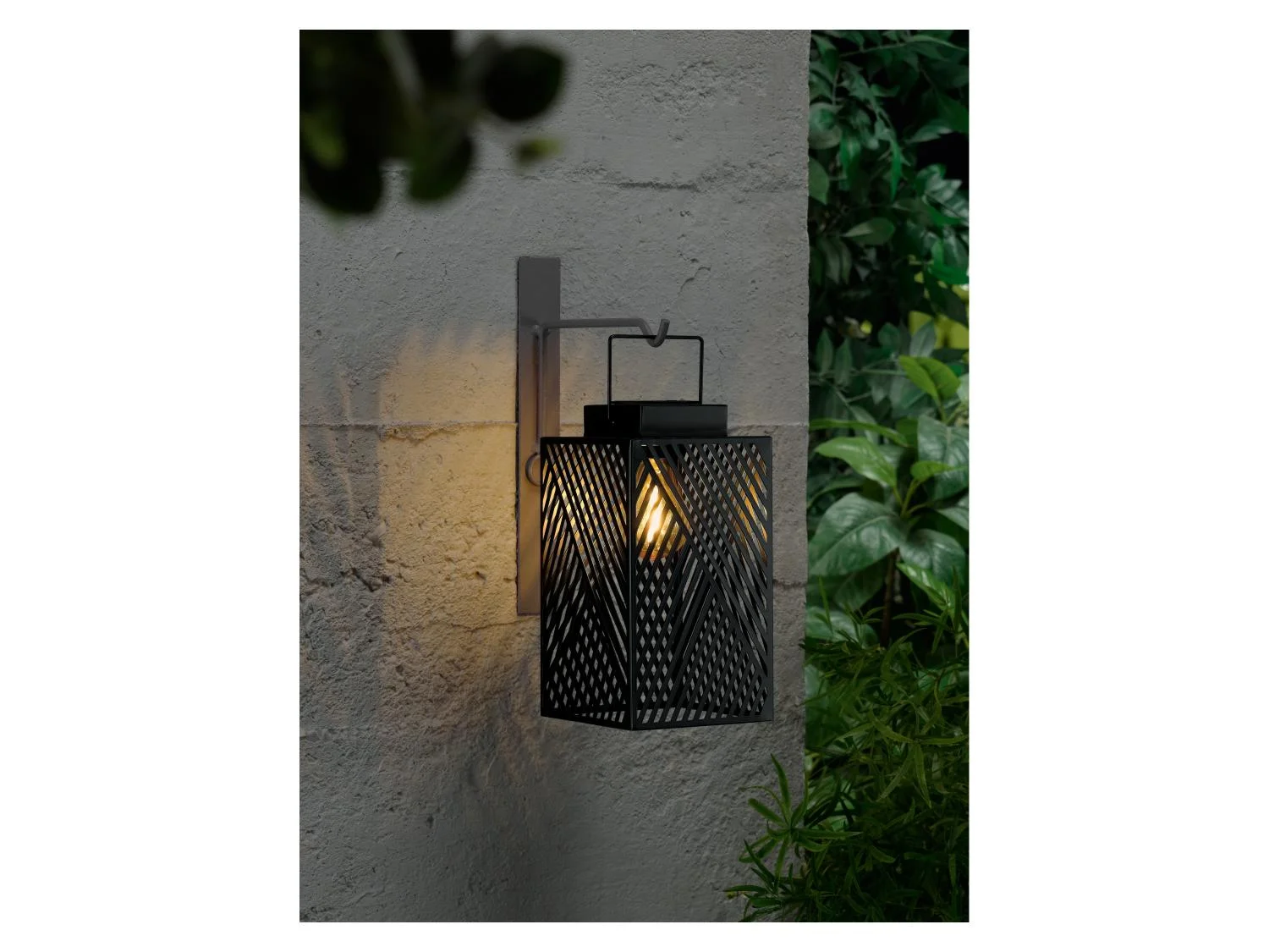 Livarno home Solar LED light, 24.5 cm (black)