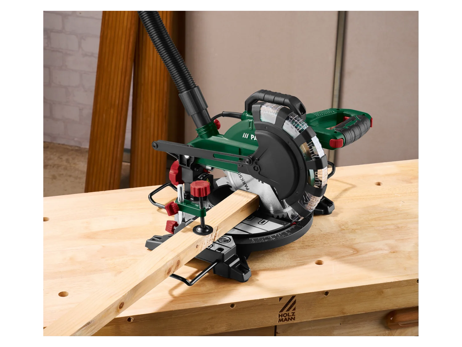 PARKSIDE® PKS 1500 C4 Mitre Saw (for wood and plastic)
