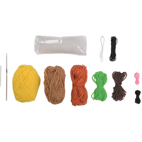 Crelando® DIY crochet kit, sunflower