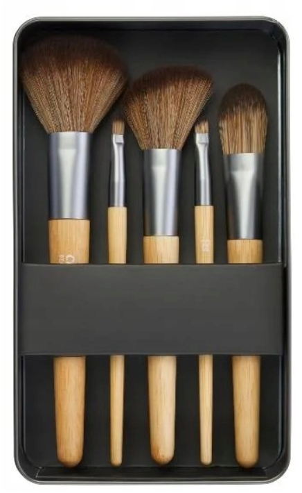 Cien PROFESSIONAL MAKE UP BRUSHES SET 5 PCS IN CIEN BEAUTY CASE