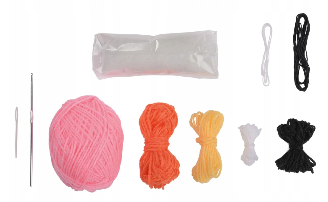 Crelando DIY Pink Flamingo Crochet Kit