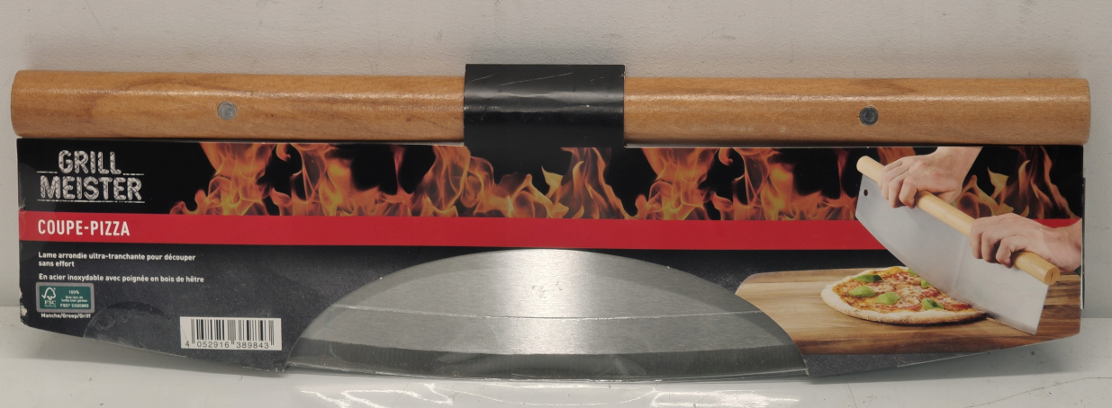 GRILLMEISTER large pizza cutter dough slicer