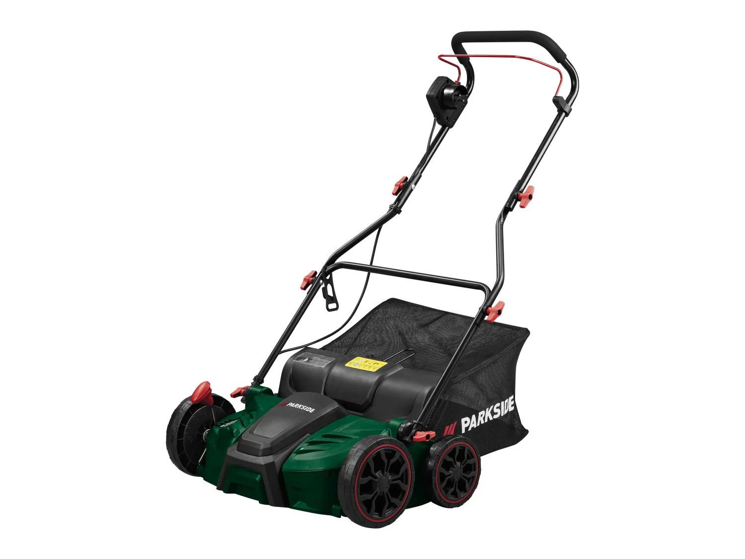 PARKSIDE® 2-in-1 electric scarifier and lawn aerator with 4-stage depth adjustment