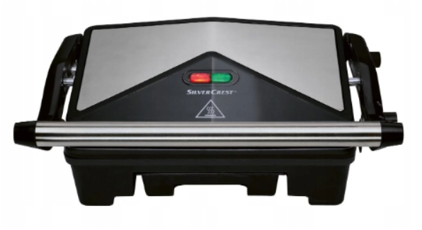 SILVERCREST Stylish compact foldable contact mini grill