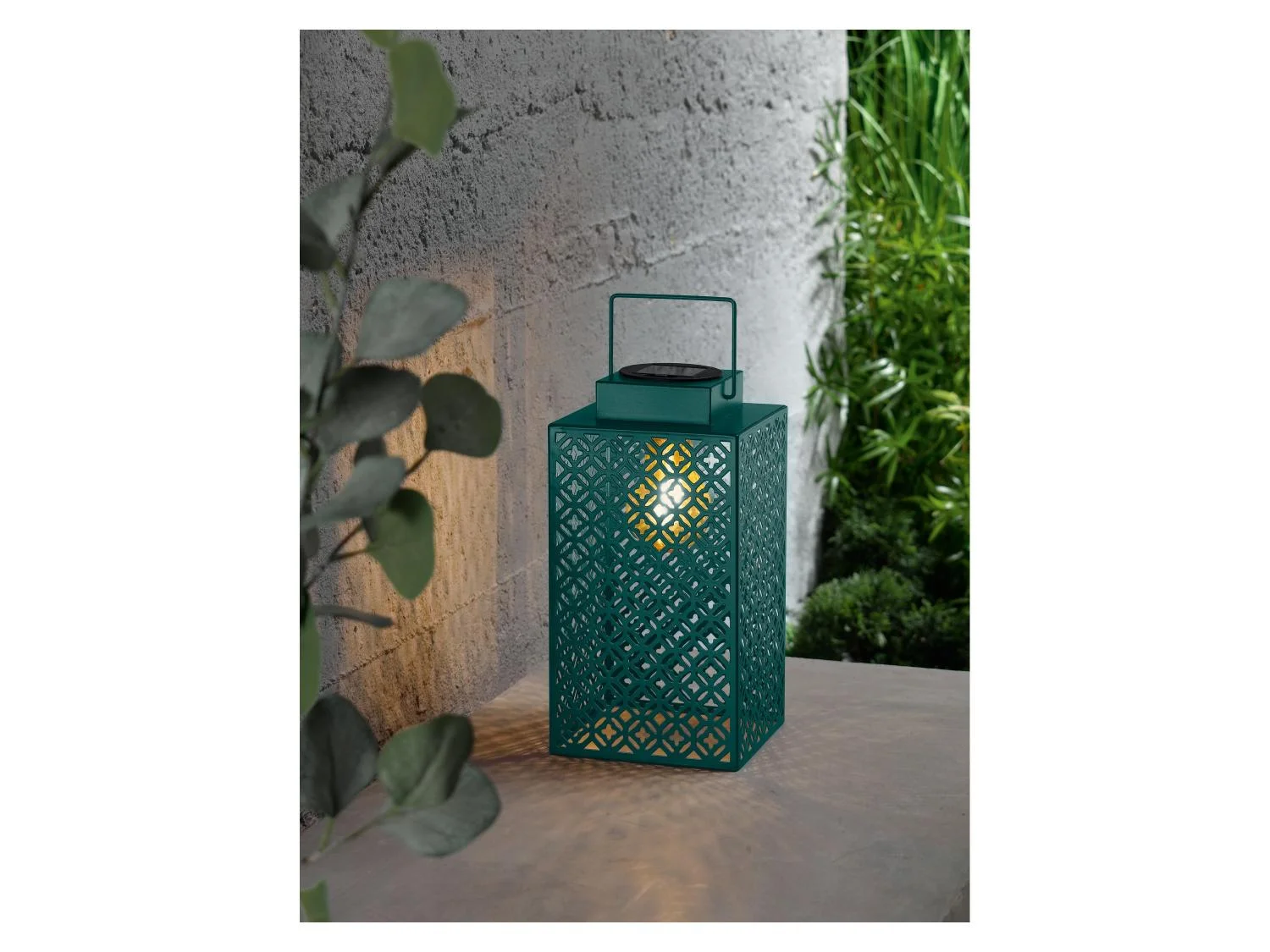 Livarno home Solar LED light, 24.5 cm (green)