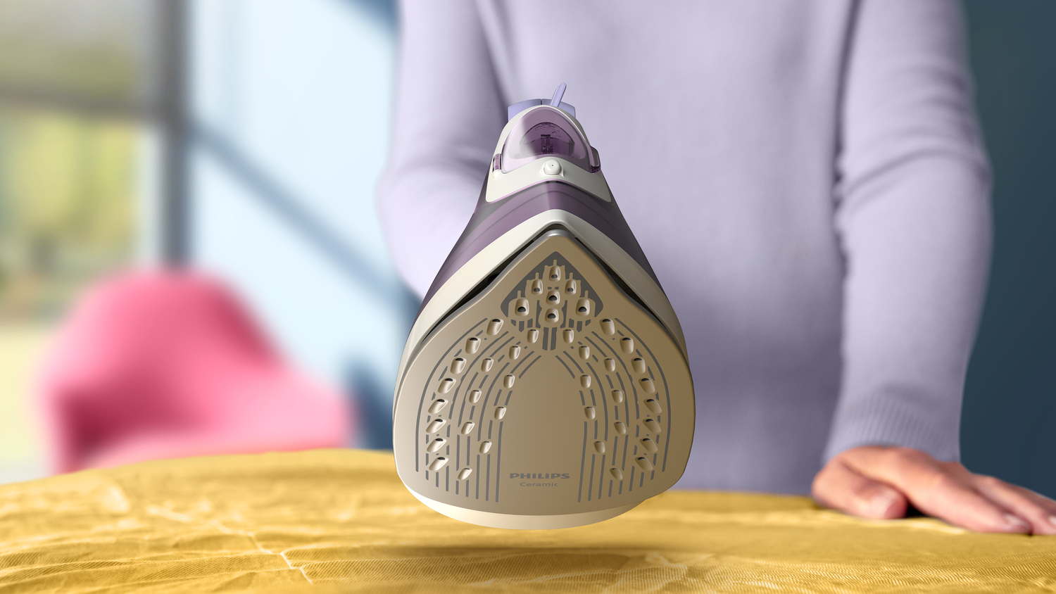 Philips 2000 series DST2020/30 iron Steam iron Ceramic soleplate 2000 W