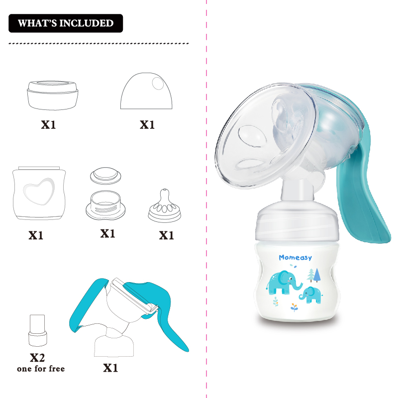 Momeasy Manual Breast Pump 45607N
