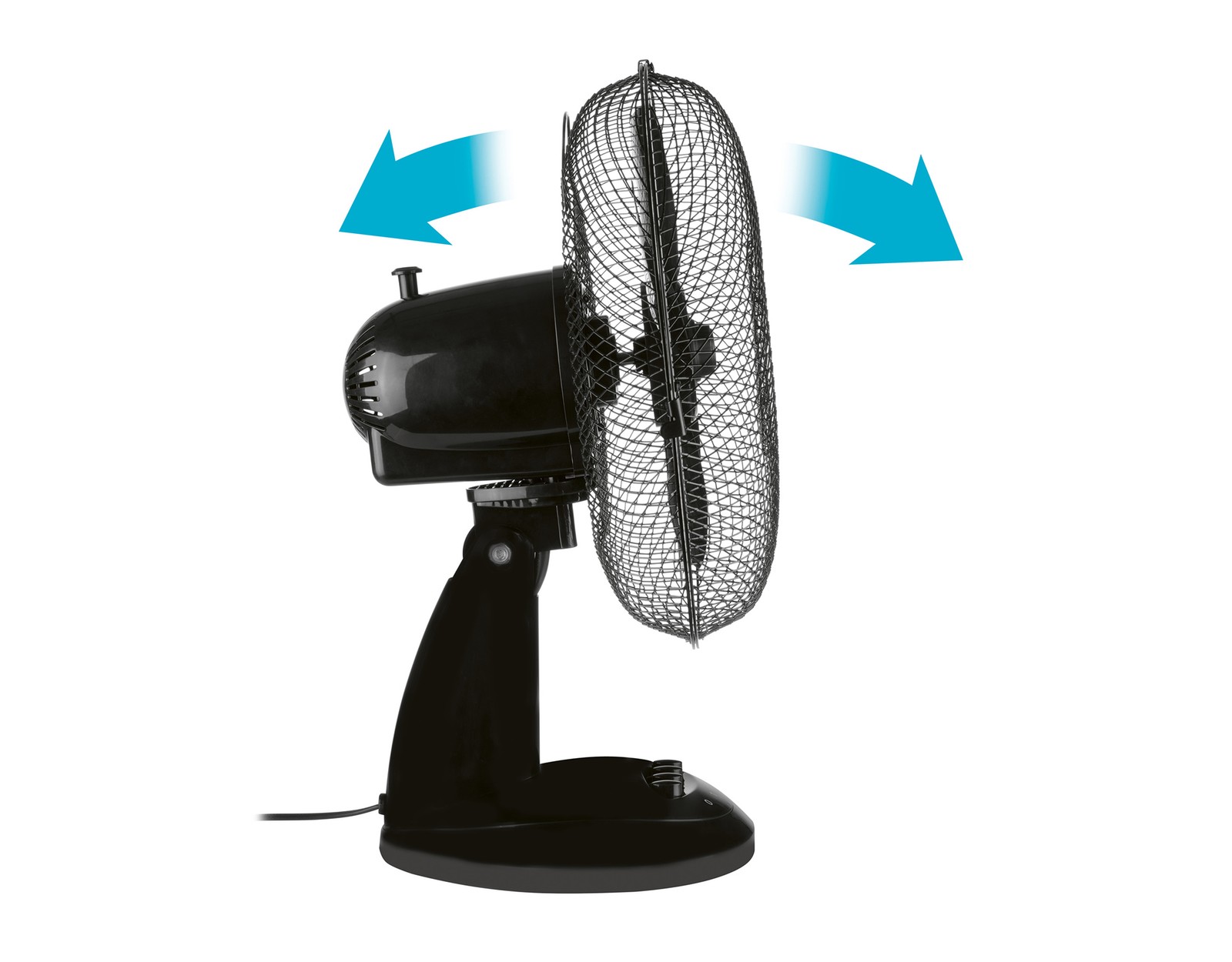 SILVERCREST Table Fan STV 30 A2 – 40W, 30cm, 3 speeds, oscillation
