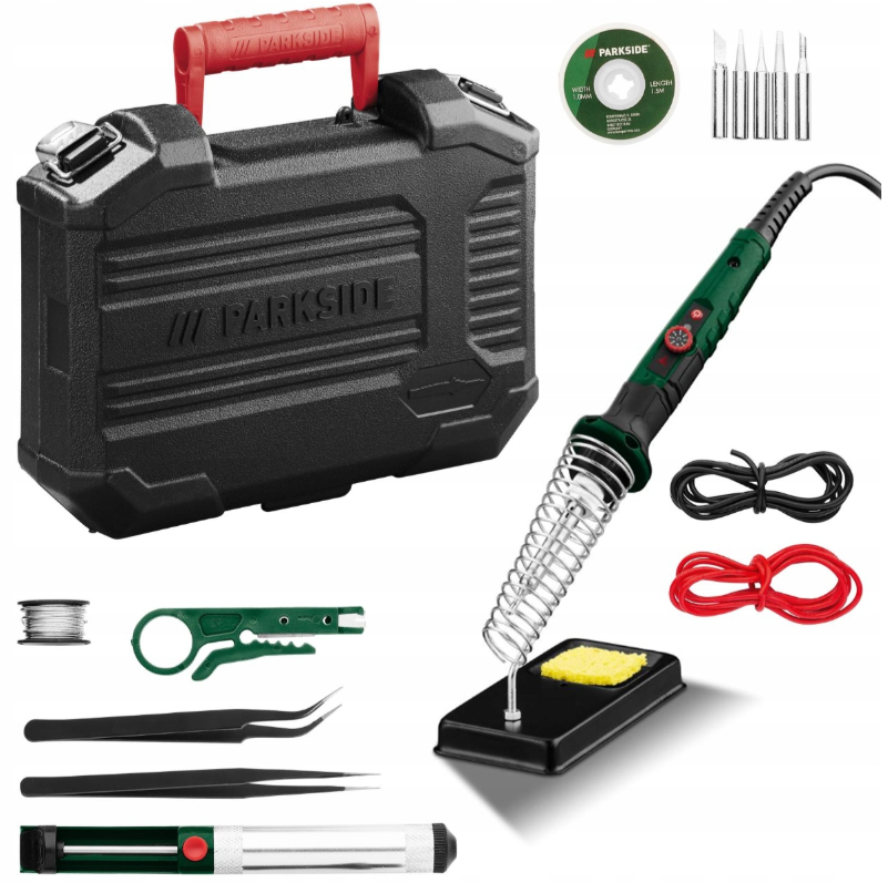 PARKSIDE Soldering Iron Set with Accessories 17 Elements 200-480°C
