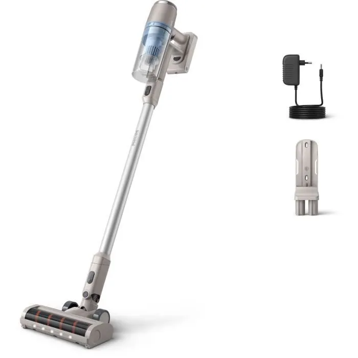 Philips 2000 series XC2011/01 stick vacuum/electric broom Battery Dry Cyclonic Bagless Blue, Grey