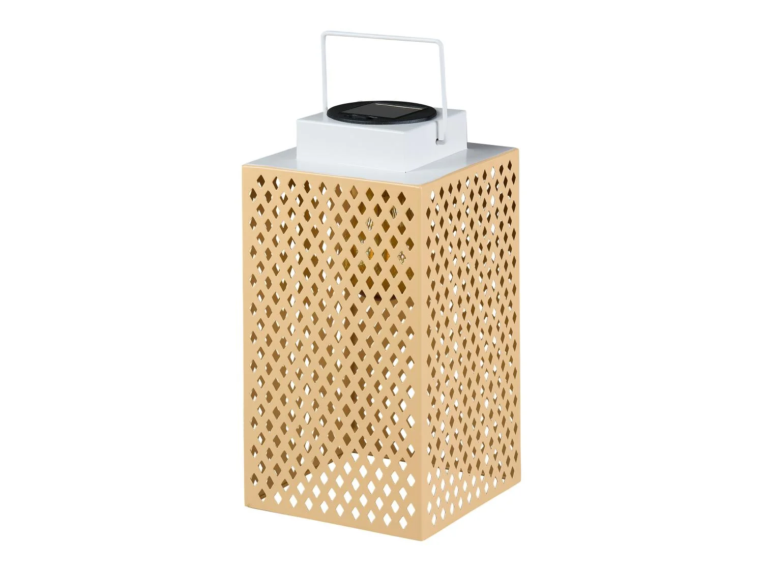 Livarno home Solar LED light, 24.5 cm (brown/beige)