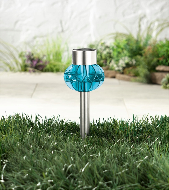 LIVARNO home Decorative LED solar lamp - BLUE