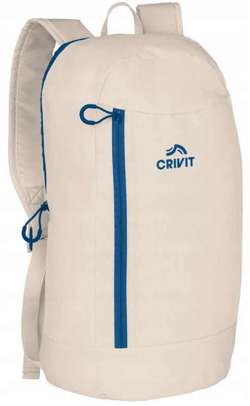 CRIVIT BACKPACK CREAM/BLUE 10L LIGHTWEIGHT