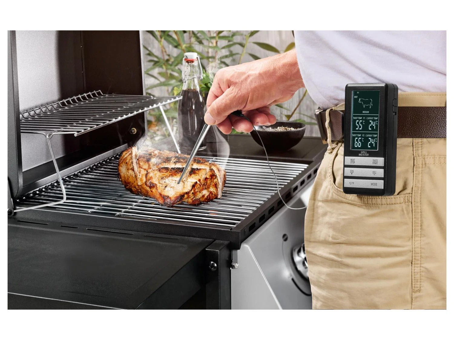 GRILLMEISTER Wireless Grill thermometer