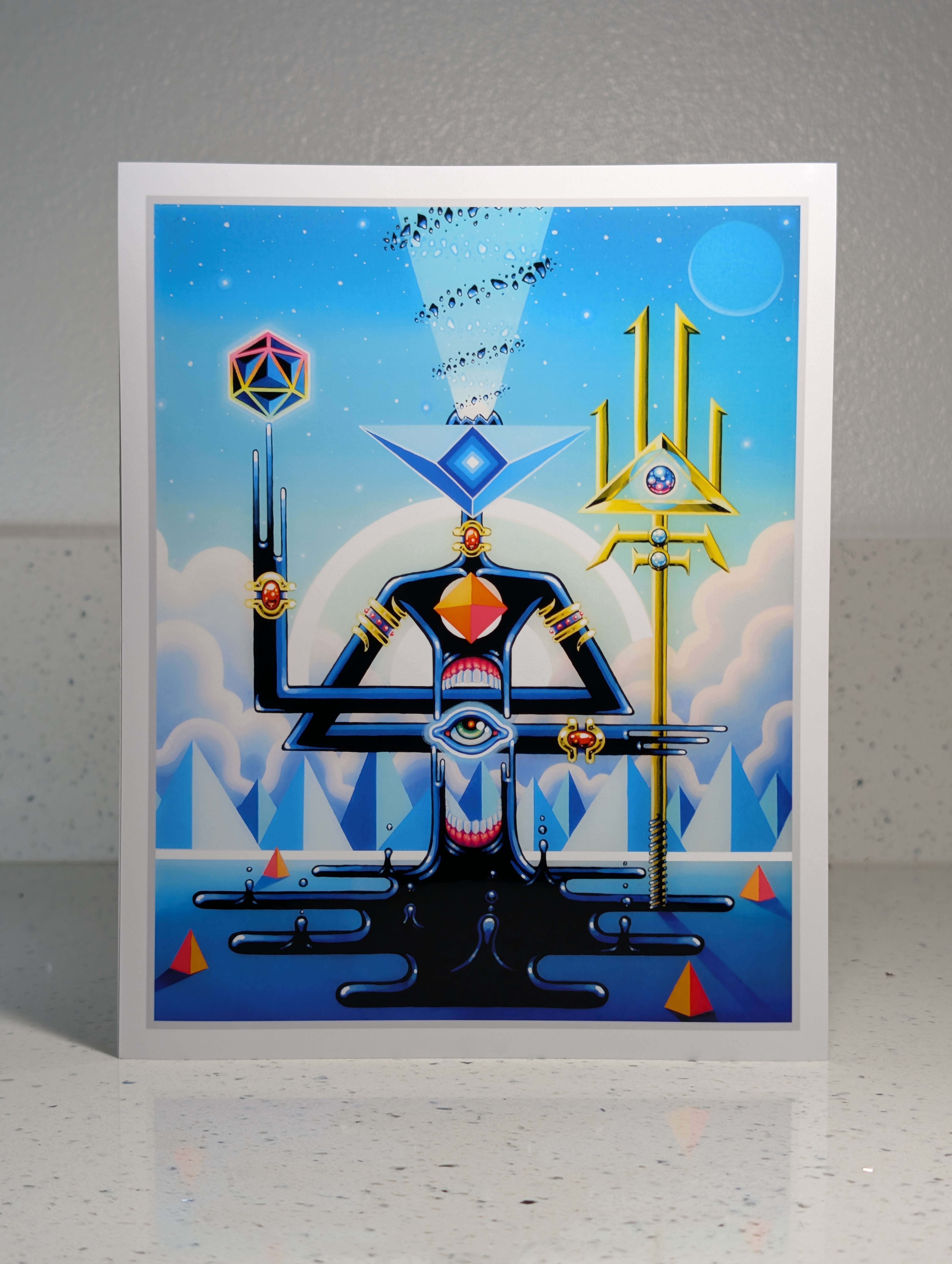 "THE DREAMDAY KING II" 8X10 Giclee Print