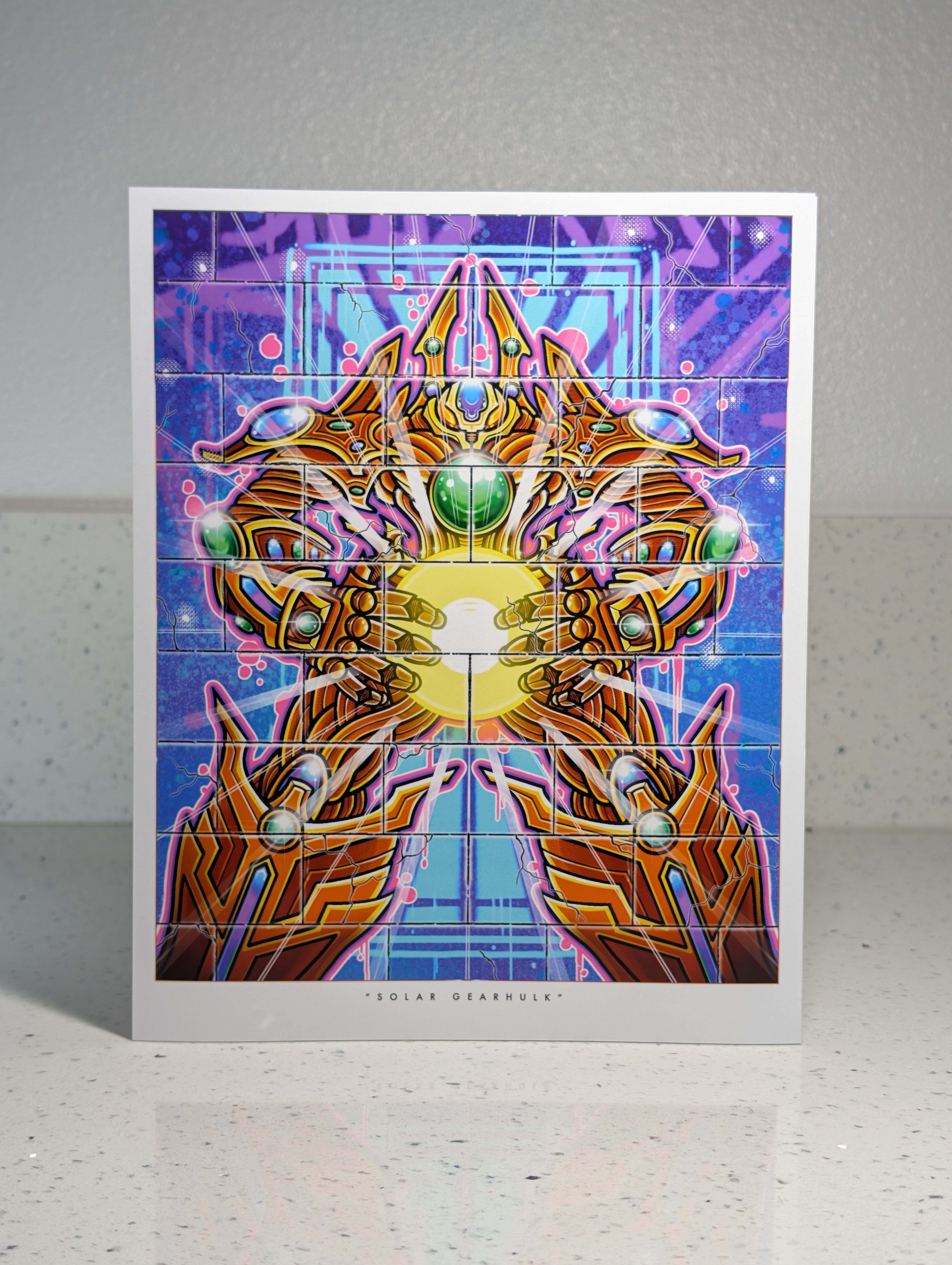 "SOLAR GEARHULK" 8X10 Giclee Print