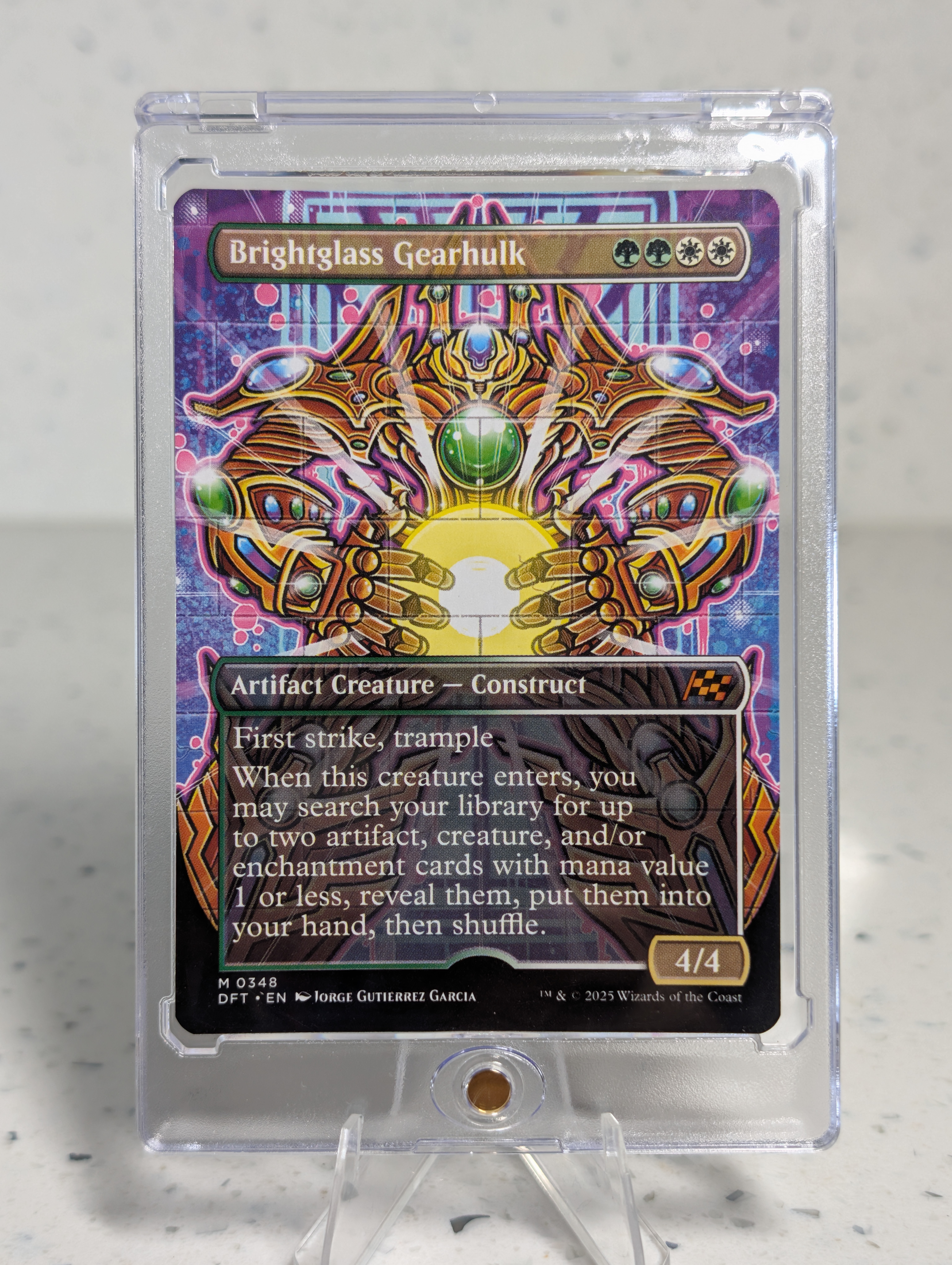 "SOLAR GEARHULK" Magic The Gathering Card