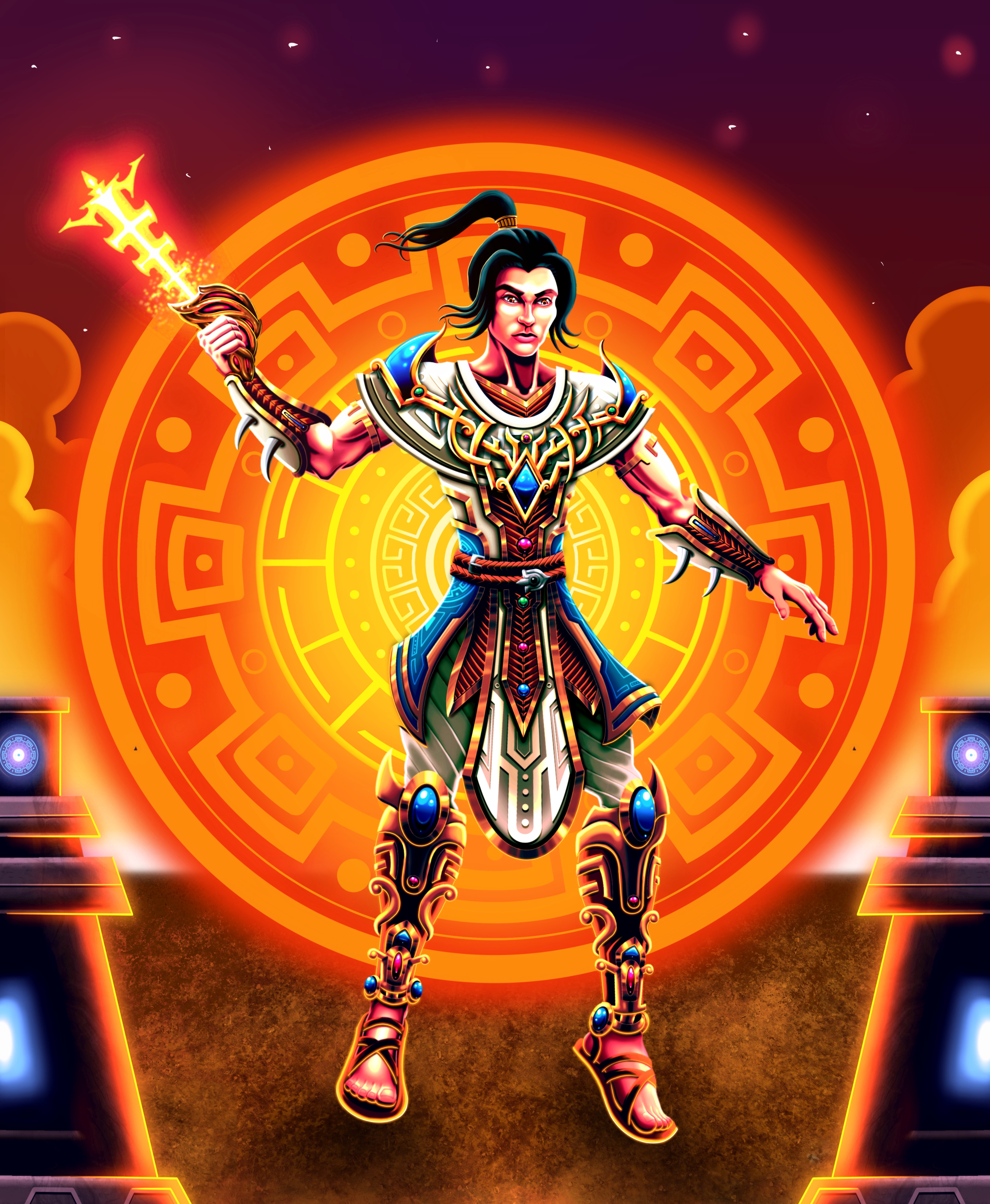 "KELLAN DARING TRAVELER" 8X10 Giclee Print