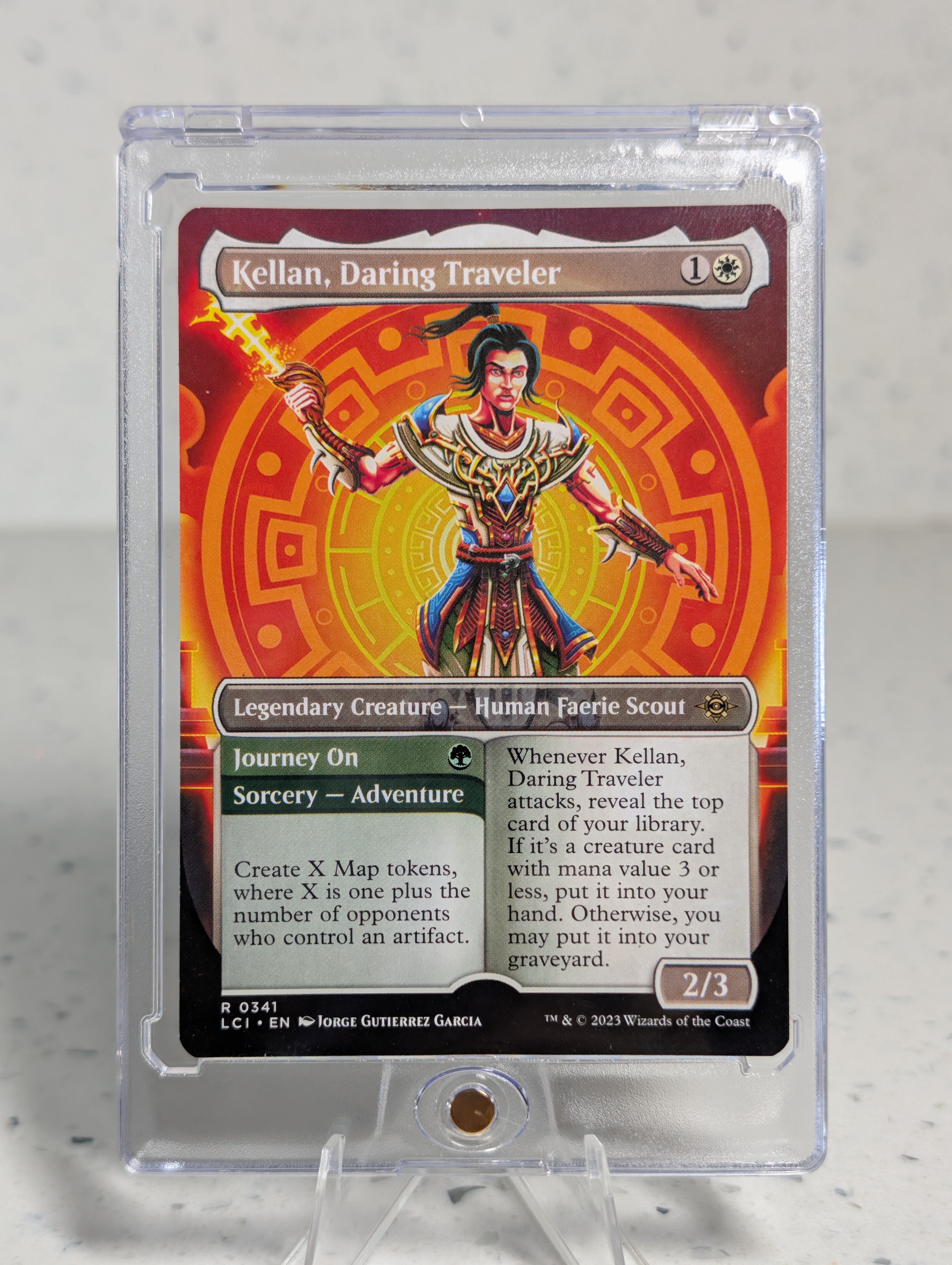 "Kellan, Daring Traveler" MTG Card