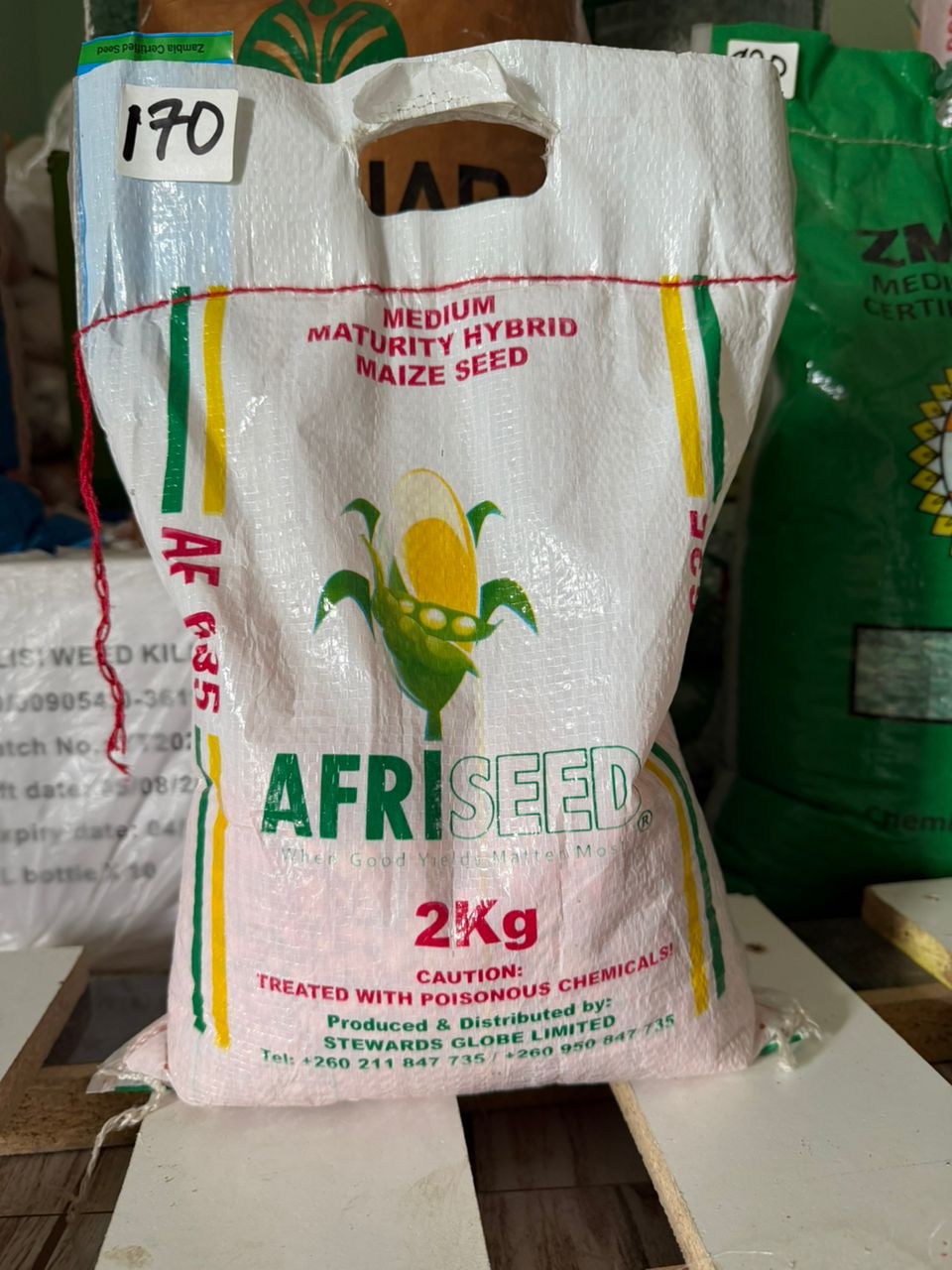 AFRISEED Medium Maturity Hybrid Maize Seed