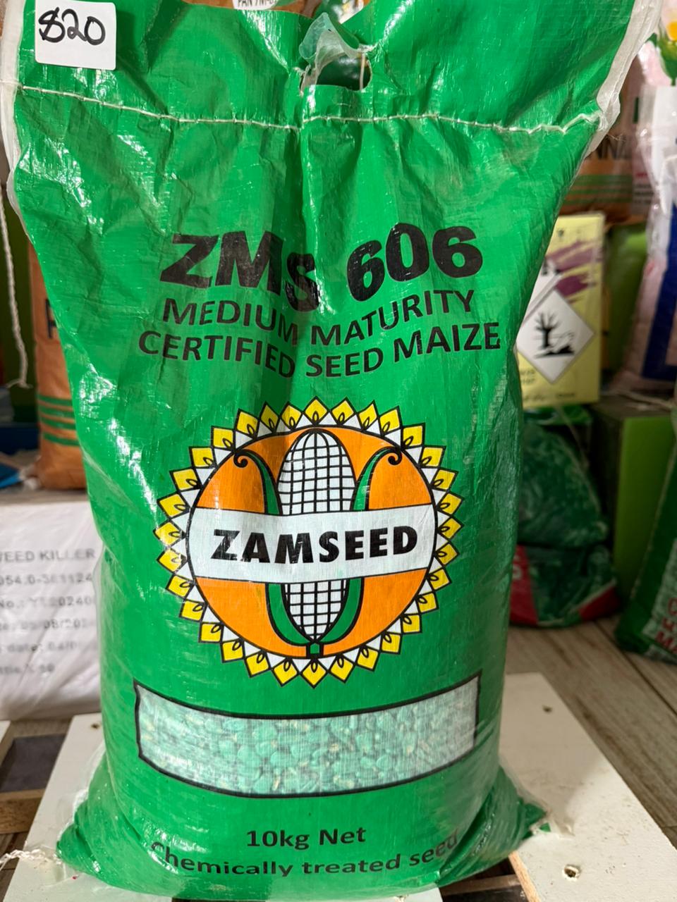 ZAMSEED ZMS 606 Certified Seed Maize