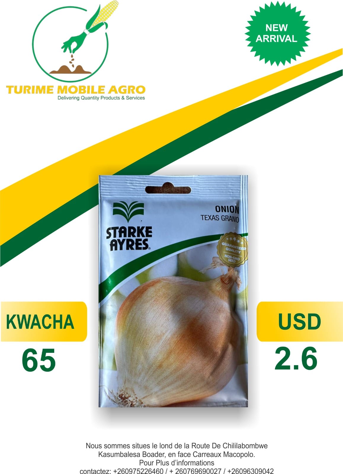 Starke Ayres Onion Seeds - Texas Grano