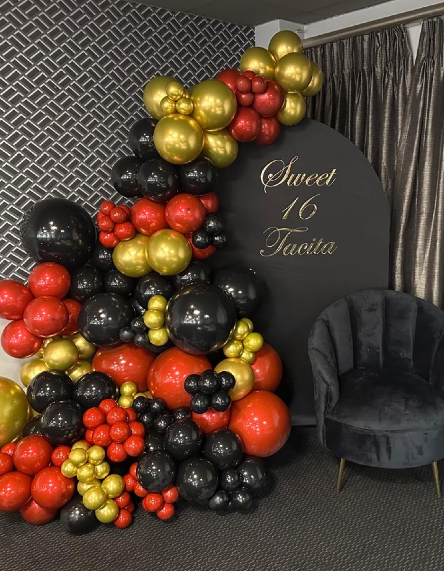 Back Drops - Balloon Arch Hire